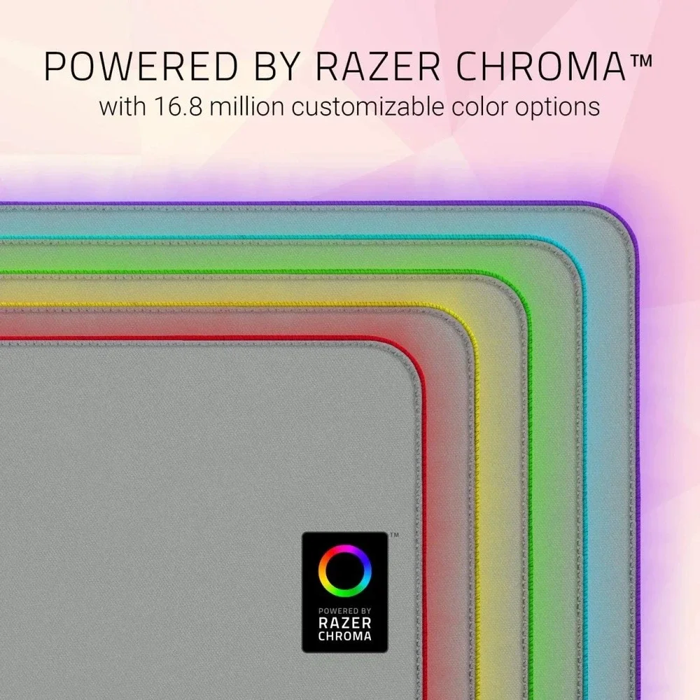 Razer Goliathus Extended Oversized Soft Chroma Gaming Mouse Pad - Quartz Pink